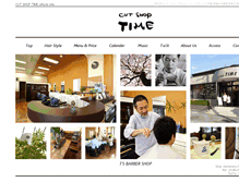 Tablet Screenshot of cutshoptime.com
